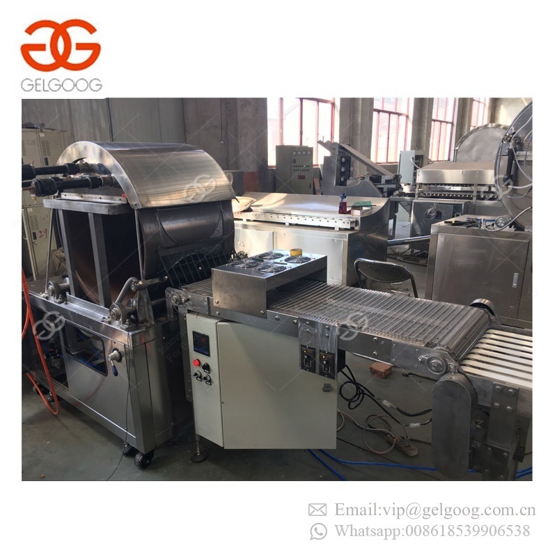 Gas Heating Automatic Samosa Pastry Sheet Equipment Production Line Injera Spring Roll Making Machine For Sale