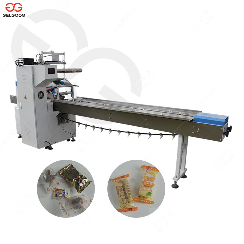 Frozen Vegetable Horizontal Pack Machine Food Tray Seaweed Packing Machine Pillow Packing Machine For Food