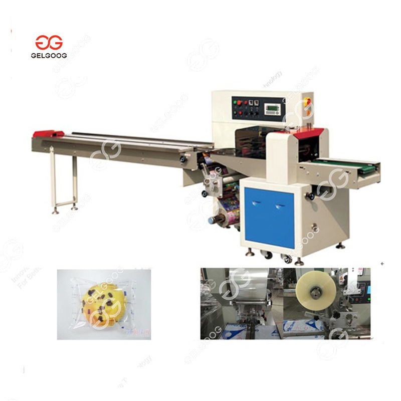 Gelgoog Fortune Cookies Pouch Flow Packing Machine Individual Small Cookies Packaging Machine For Cookies