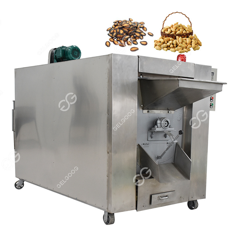 Hot Sale Cocoa Bean Peanut Seeds Sesame Nut Roasting Machine Roaster Machine Price