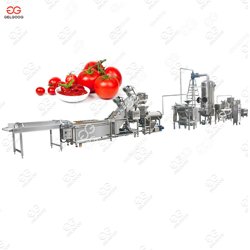 Very Small Equipment Concentrated Tomato Paste Sauce Processing Production Line Tomato Paste Machine Maker