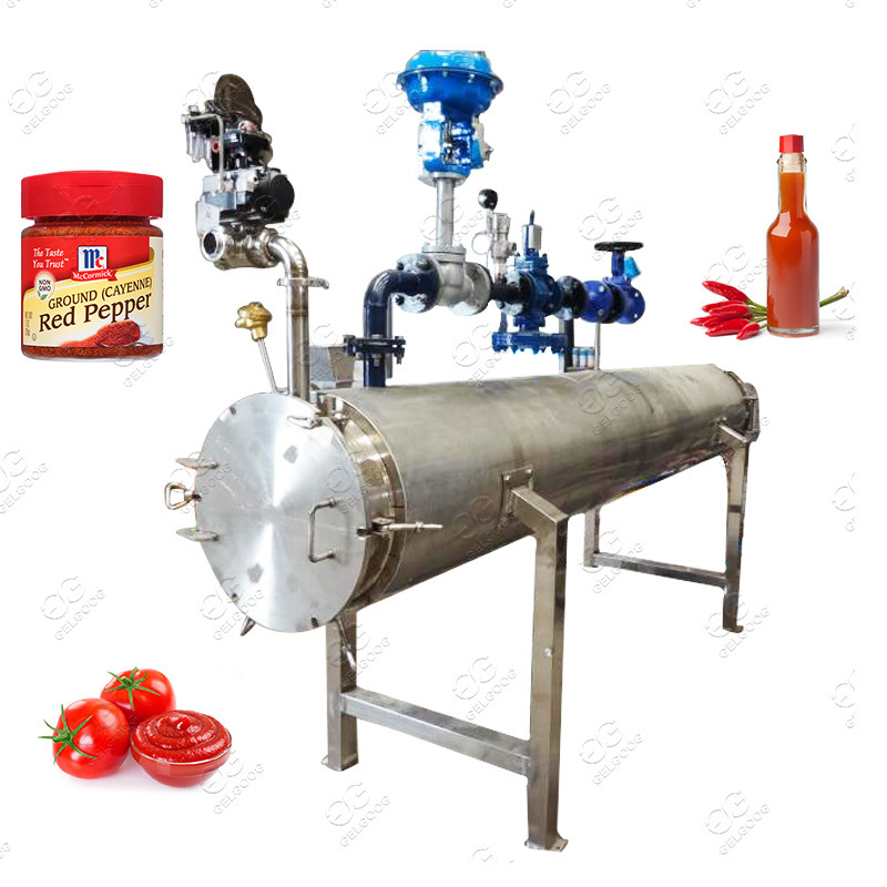 500Kg/H Automatic Tomatoes Sauce Making Machinery Small Tomato Paste And Ketchup Production Line