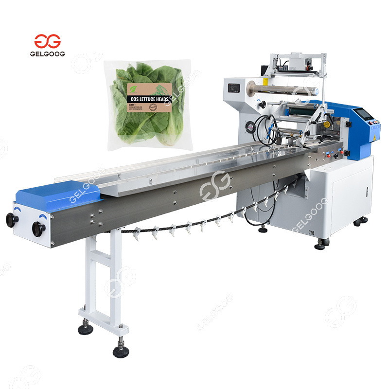 Frozen Vegetable Horizontal Pack Machine Food Tray Seaweed Packing Machine Pillow Packing Machine For Food