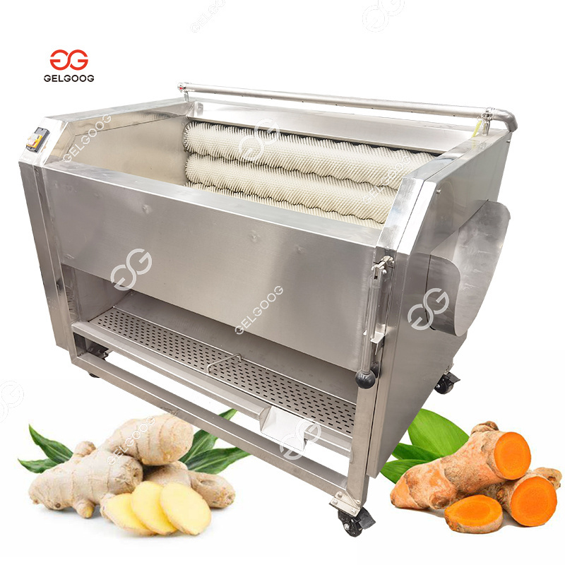 Pressure Fresh Ginger Washing And Drying Dryer Machine Ginger Slicer And Washing Machine Cassava Potato Chip Washing Machine