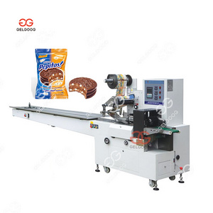 Gelgoog Fortune Cookies Pouch Flow Packing Machine Individual Small Cookies Packaging Machine For Cookies