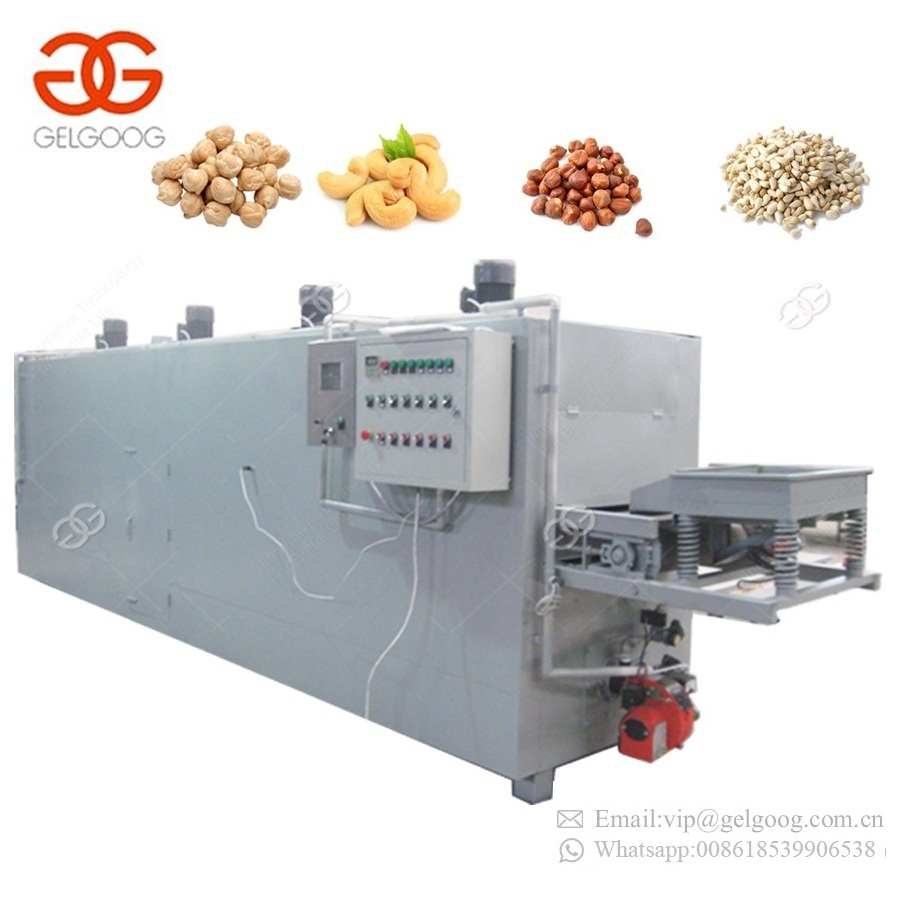 Industrial Cashew Shelling Roasting Line Cashew Nut Production Machine