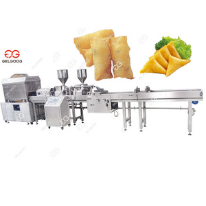 Commercial Automatic Injera Lumpia Samosa Spring Roll Pastry Making Production Line Spring Roll Making Machine