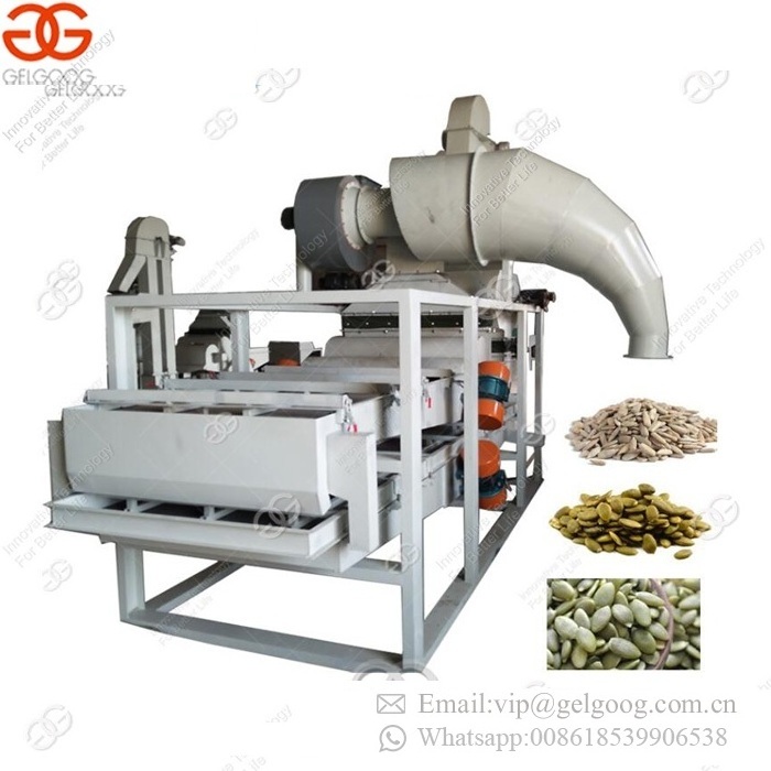 Sacha Inchi Hulling Separating Processing Line Watermelon Pumpkin Seeds Shelling Hemp Sunflower Seed Dehulling Machine