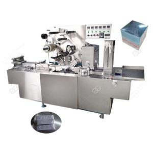 Automatic 3D Chocolate Soap Tea Box Packing Plastic Film Box Cellophane Wrapping Machine