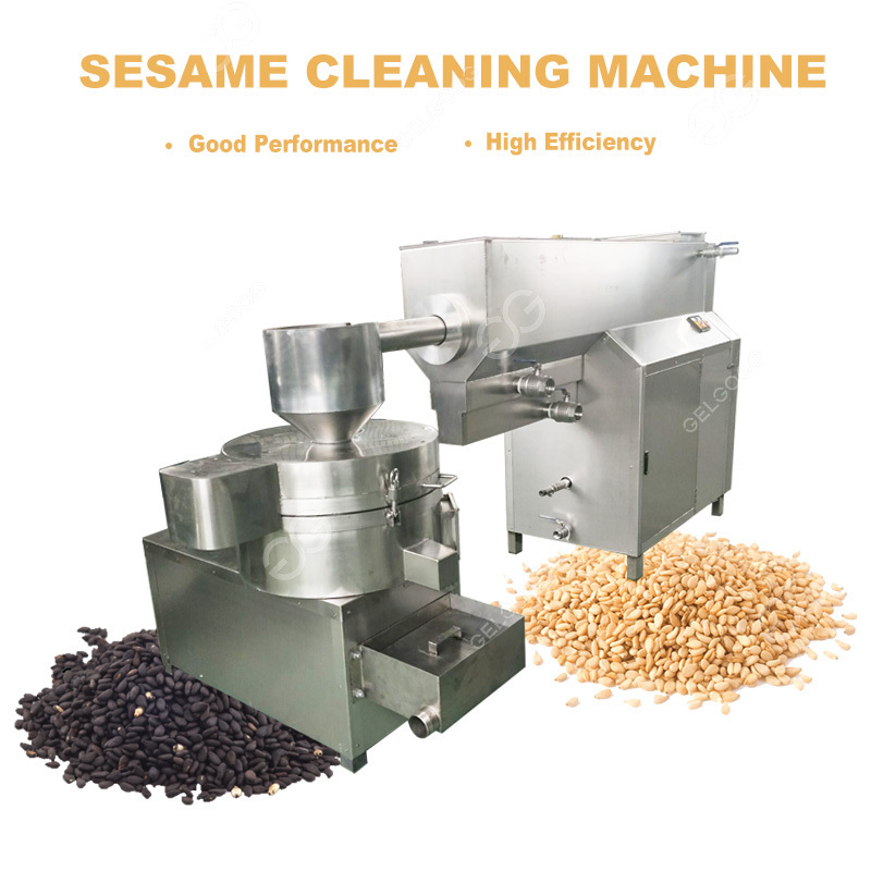 Commercial Black Grain Cleaned Washing Processing Plant Price Sesame Seeds Cleaning Machines