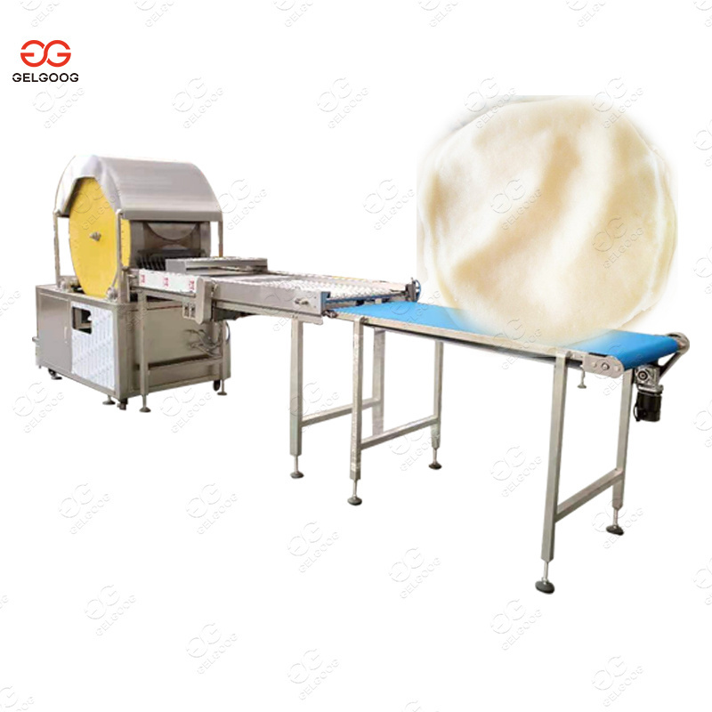 Commercial Electric Automatic Ethiopian Lumpia Wrapper Maker Spring Roll Making Injera Machine