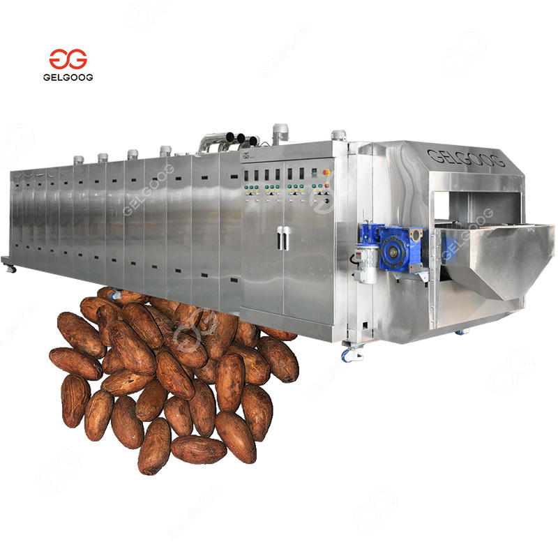 Hot Selling Stainless Steel Lg Gas Type Conveyor Belt Peanut Roaster Continuous Nut Roasting Machine for Sale