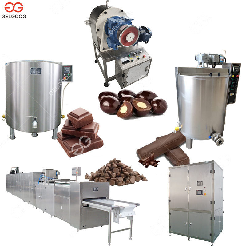 Stainless Steel Multifunctional Automatic Chocolate Bar Molding Processing Production Line Machinery Chocolate Making Machine