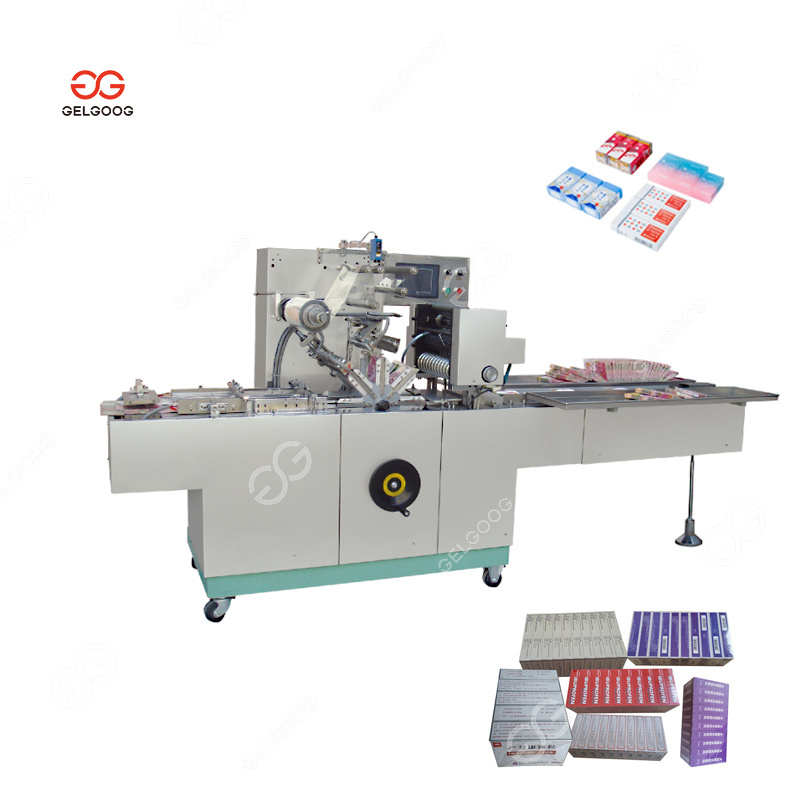 Automatic Paper Box Stretch Film Cellophane Packing Box Perfume Small Box Wrapping Machine