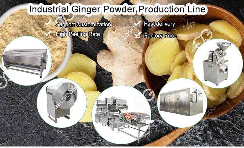 Commercial Full Automatic Cassava And Yam Onion Powder Processing Making Machine Dried Garlic Ginger Powder Production Line