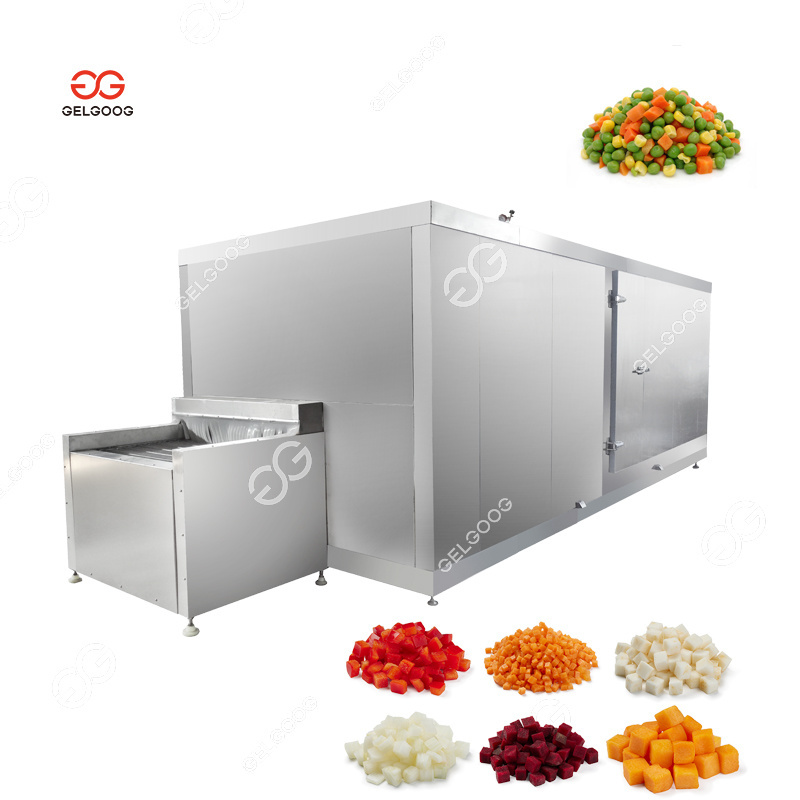 Gelgoog Customized Iqf Strawberry Food Quick Freezing Machine Iqf Blueberries Fast Freezing Machines