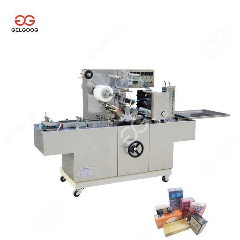 Automatic Paper Box Stretch Film Cellophane Packing Box Perfume Small Box Wrapping Machine