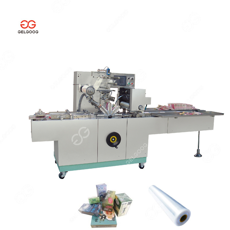 Automatic Paper Box Stretch Film Cellophane Packing Box Perfume Small Box Wrapping Machine