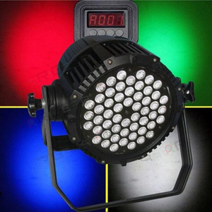 outdoor IP65 LED Par 54leds 3W 162w RGBW stage light die cast aluminum par can