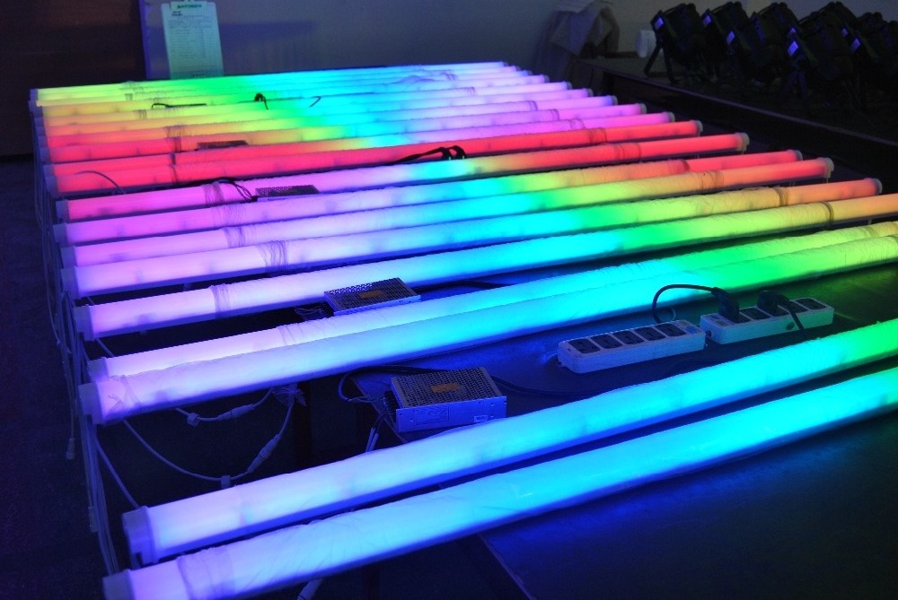 Audio led Tube light/color changing tube