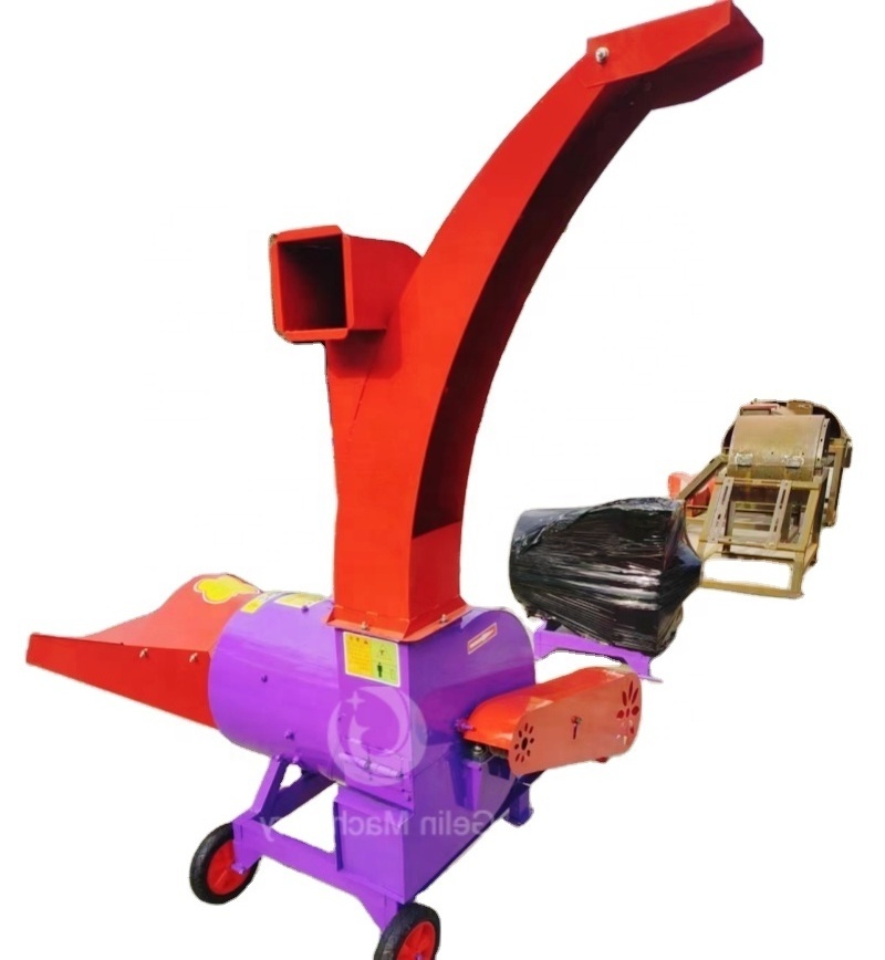 alfalfa hay grass straw crusher chaff cutter machine for animal feed