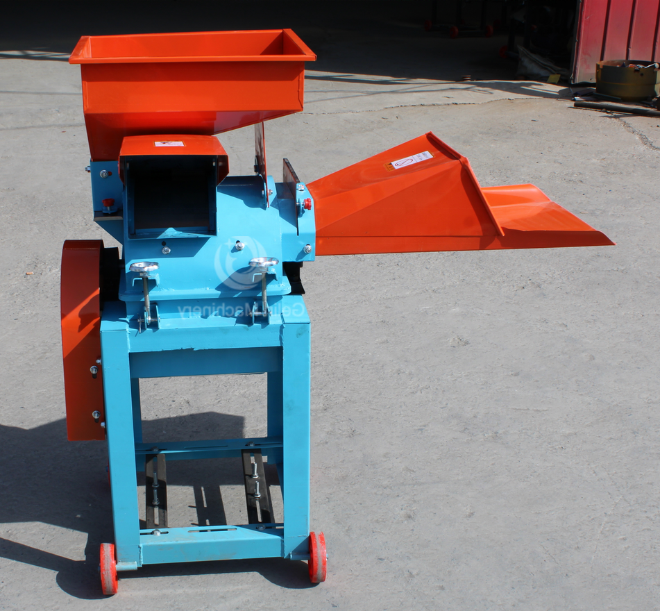 alfalfa hay grass straw crusher chaff cutter machine for animal feed