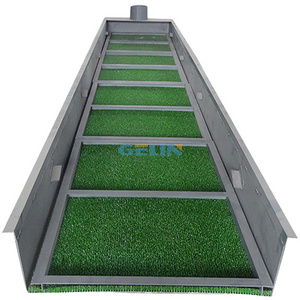 High Recovery Rate Alluvial Gold Panning Rubber Carpet Sluice Mat