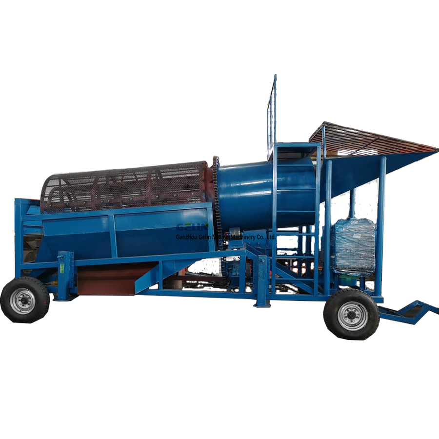 Mobile Gold Washing Plant Clay Gold Separation Machine For Sale