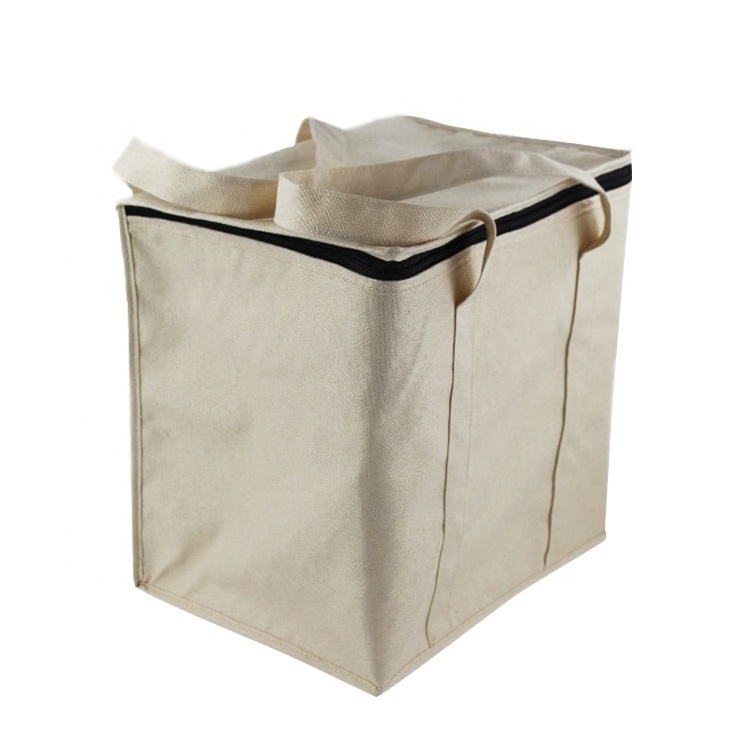 Foam Foil Thermal Cooler Bag Lined Insulated Food Delivery Lunch Aluminum Wholesale Customized Insulated Bags to Keep Food Cold