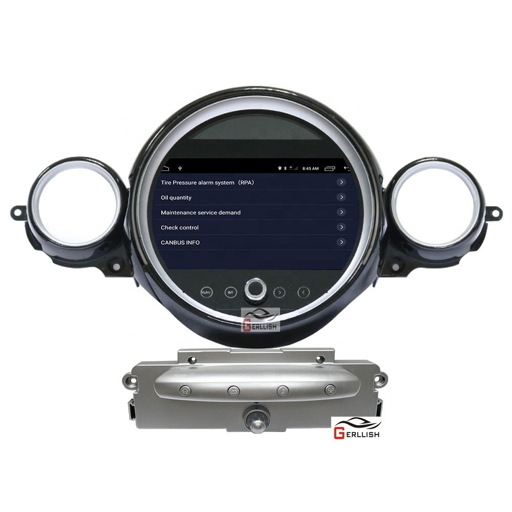 Gerllish  Android  car dvd radio audio player multimedia system gps navigation for BMW Mini Cooper R60 2006-2013