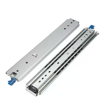 76MM long heavy duty drawer slides furniture ball bearing drawer slides locking heavy drawer slides channel 1500mm