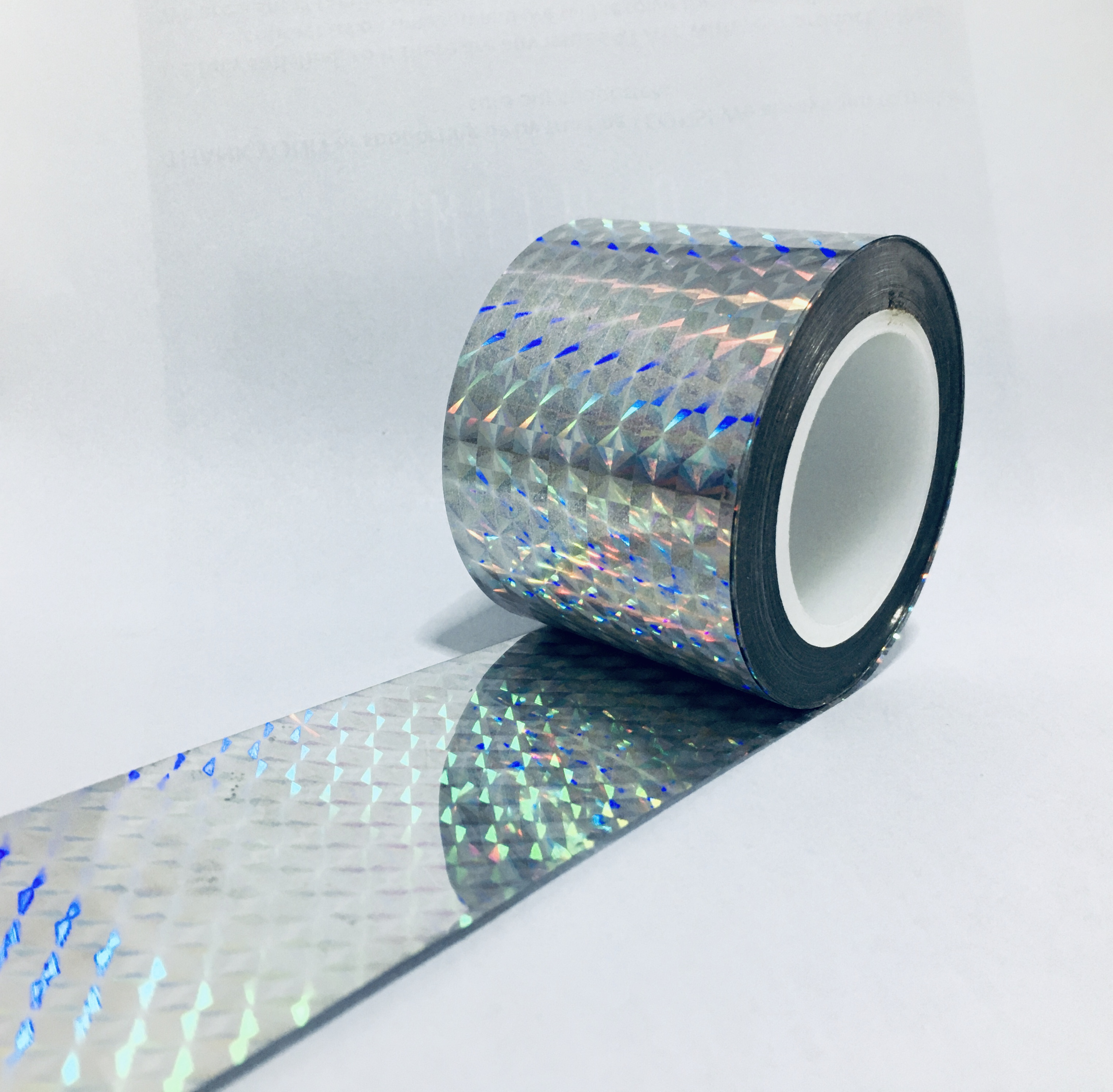 Silver Bird Scaring Reflective Tape, Bird Deterrents Holographic Ribbon Keep Birds Away