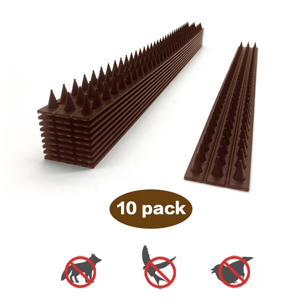 Bird Cat Deterrent Repellent Device Wall Fence 50cm Plastic Spikes