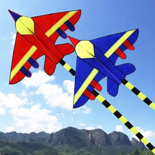 hot sale china new  easy flying  delta stealth fighter plane OEM  full printing  kite  from weifang kite factory