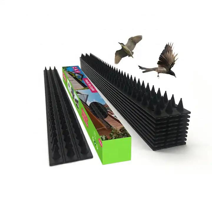 Wholesale Bird Cat Deterrent Repellent Device Wall Fence 30cm 50cm Plastic Spikes from factory