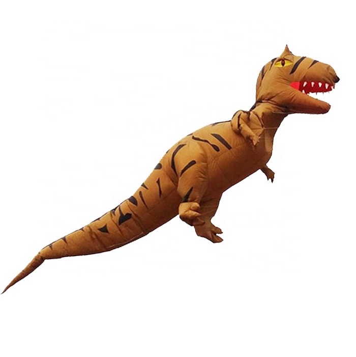 Chinese 5m length big nylon dinosaur inflatable kite for sale