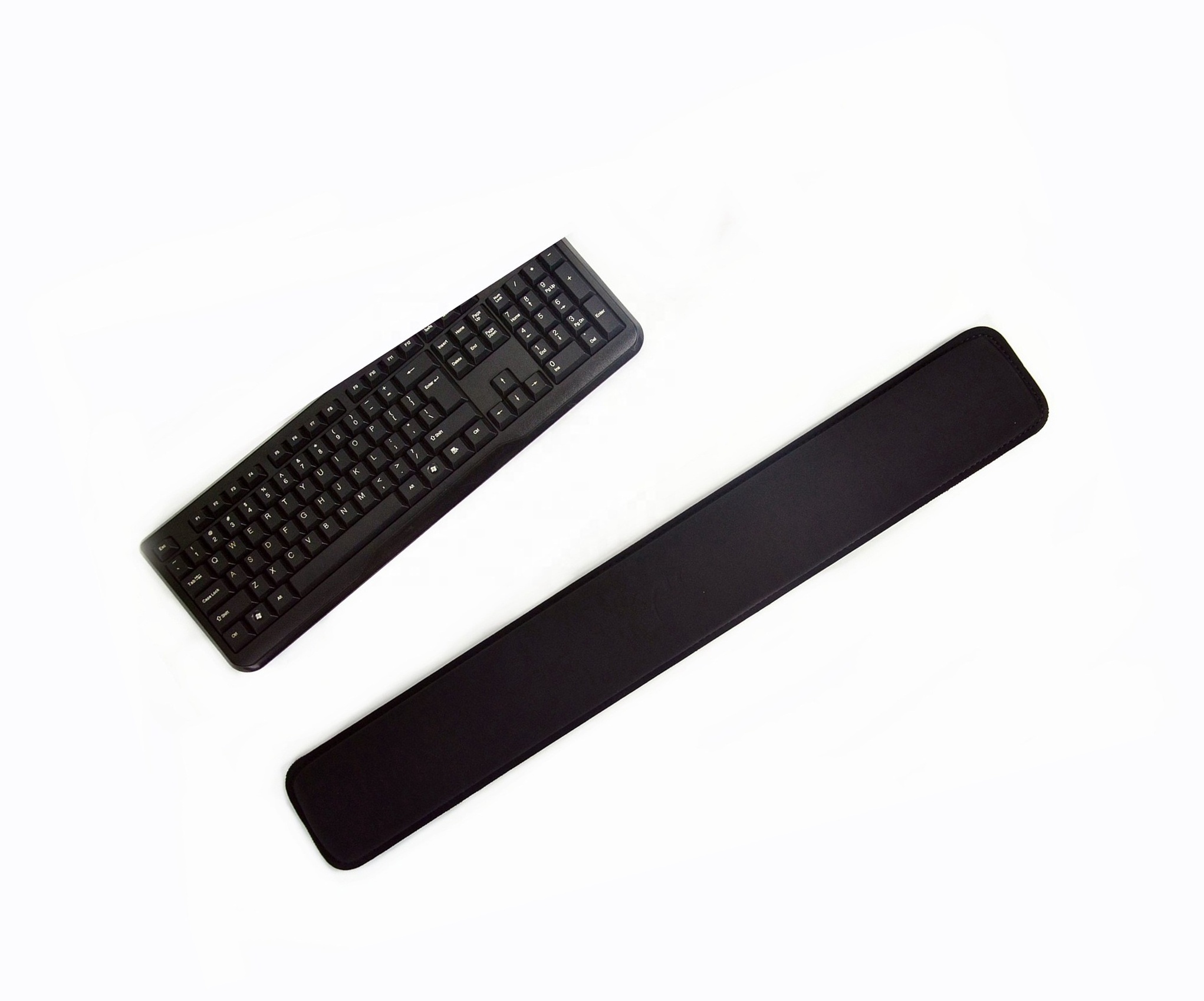 Hot selling comfortable arm rest mouse pad ergonomic pillow long hand rest keyboard cushion extended keyboard tray mouse pad