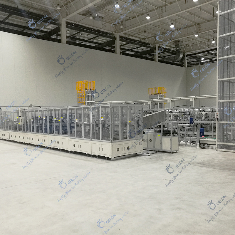 Automatic Battery Manufacturing Plant Lifepo4 Mobile Li ion Battery Production Line/EV Car Battery Making Machine