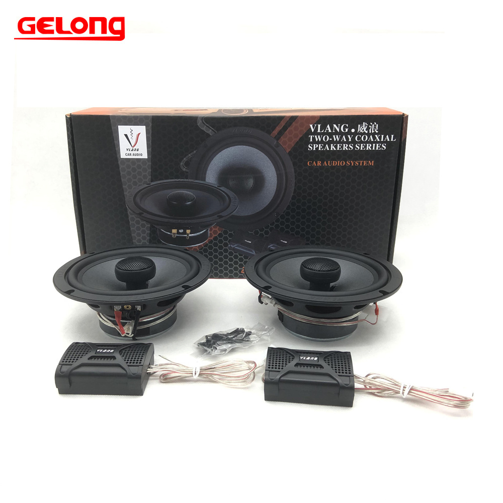 Gelong Car Speakers and Subwoofers China OEM Company Most Popular Double Magnets Car Audio Subwoofer6 Inch 500W RMS  Spider