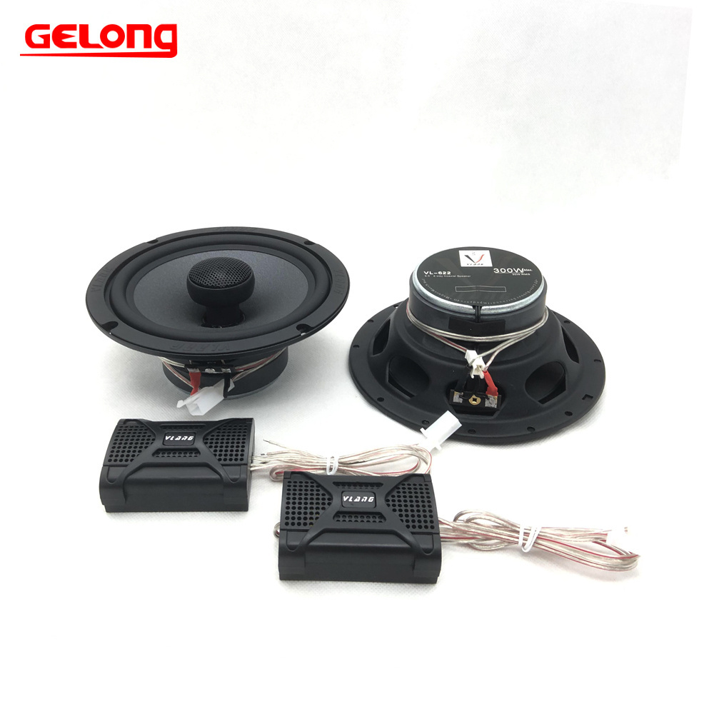 Gelong Car Speakers and Subwoofers China OEM Company Most Popular Double Magnets Car Audio Subwoofer6 Inch 500W RMS  Spider