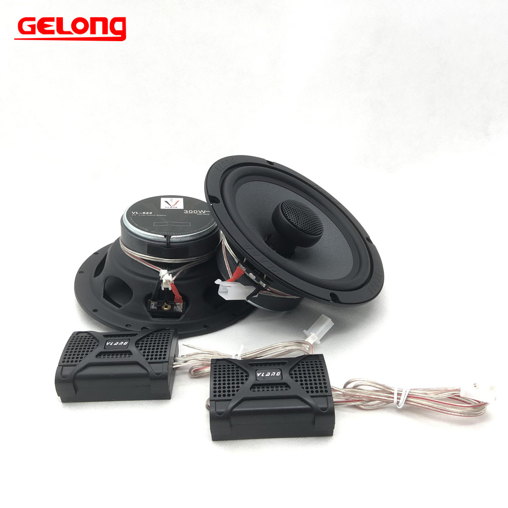 Gelong Car Speakers and Subwoofers China OEM Company Most Popular Double Magnets Car Audio Subwoofer6 Inch 500W RMS  Spider