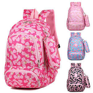 New Selling High Capacity Backpacks Cute Cartoon Rabbit School Primary School Students Schoolbags Girls Aged 6-12 Backpacks