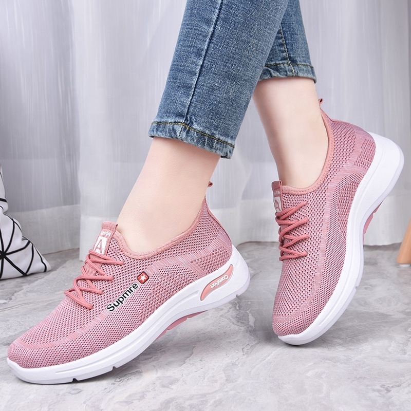 009 Womens Casual Platform Fashionable 2021 Women White Snickers Shoes For Women Half Sleeper Men Casual Shoes