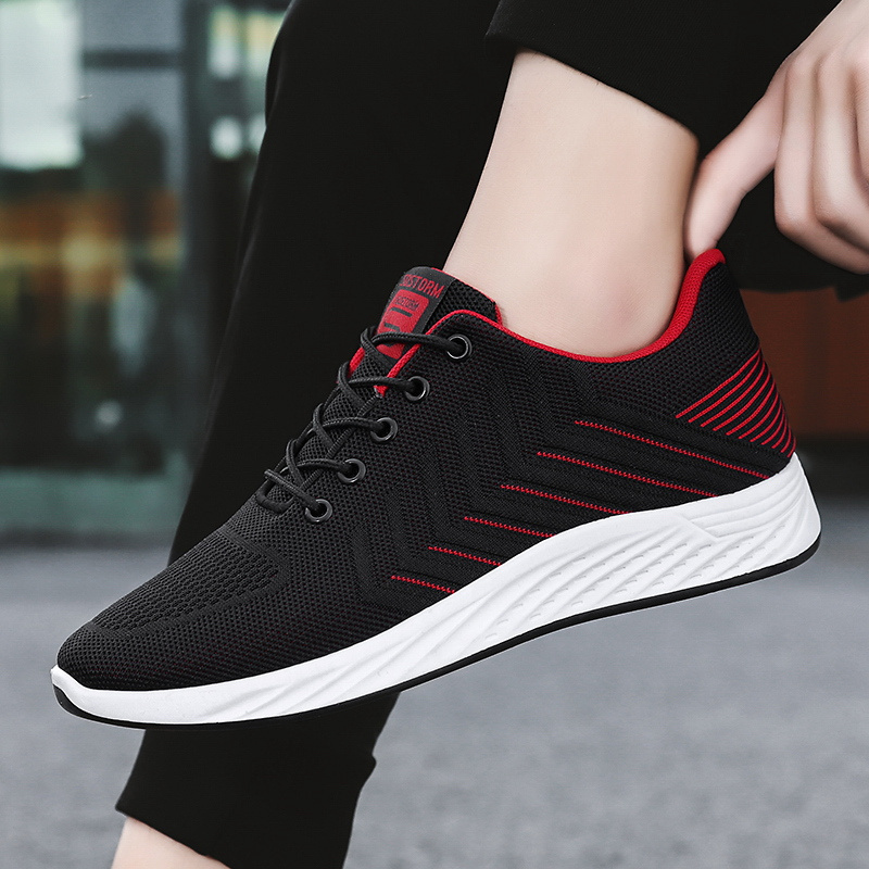 B603 Breathable Walking  Lace Up Comfort Cheap Price For Men Shoes Sneakers Man Running Shoes Custom