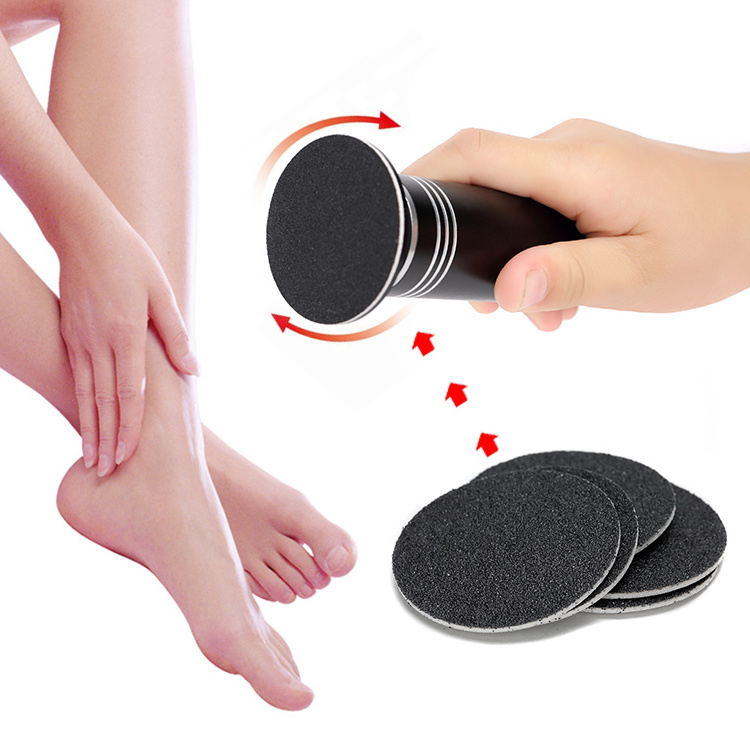 Welcome OEM private label hard skin professional foot file callus remover with speed control