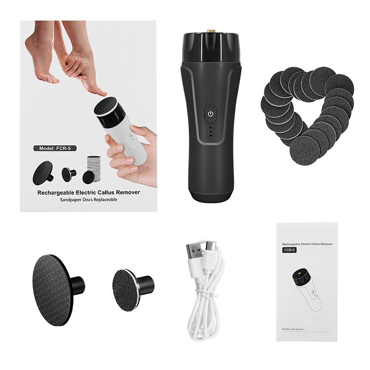 Pedicure Foot File Sandpaper Grinder Electric Callus Remover for Exfoliating Cracked Heels Hard Skin