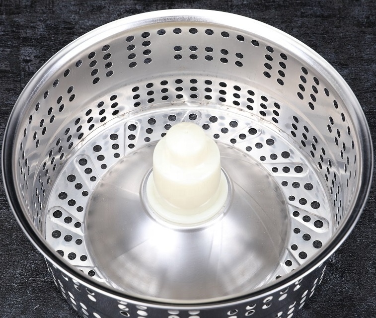 hot sell stainless steel spin 360 mop replacement parts mop basket dehydration basket