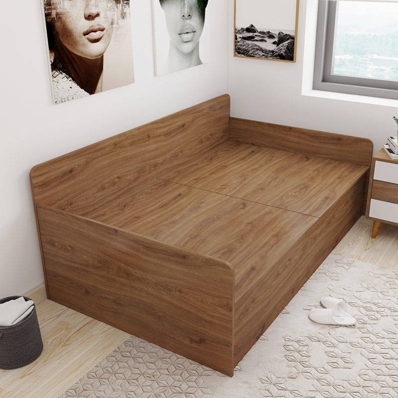 Simple and modern tatami bed small apartment single bedroom high box storage multifunctional sofa bed