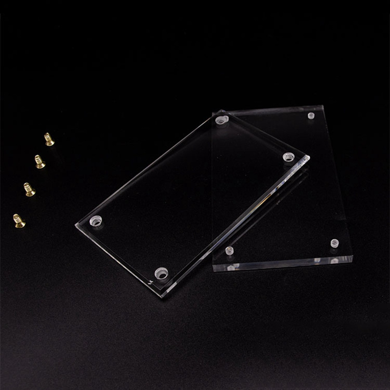 Wholesale High Quality 1 Card Holder Screwdown Acrylic Sports Gaming Trading Card Display Holder 1 Card