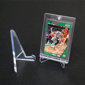 Wholesale Acrylic Card Display Stand for Graded Slab Card Lucite Game Sports Trading Card holder